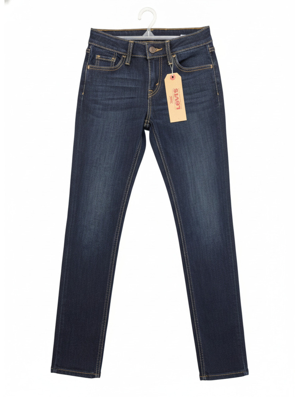 Womens Levi's Cropped Super Skinny Jeans 24